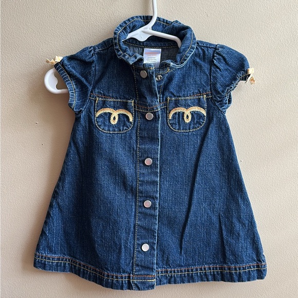 2006 Gymboree western denim dress - Picture 1 of 4